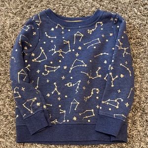Cat & Jack Constellation Sweatshirt 3T